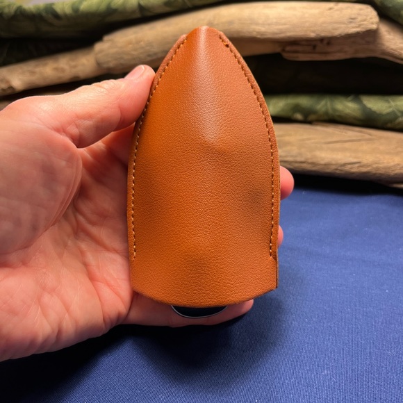 98-HTT New PU Leather Keychain Organizer Snap Close & Four Color Choices - Picture 11 of 12